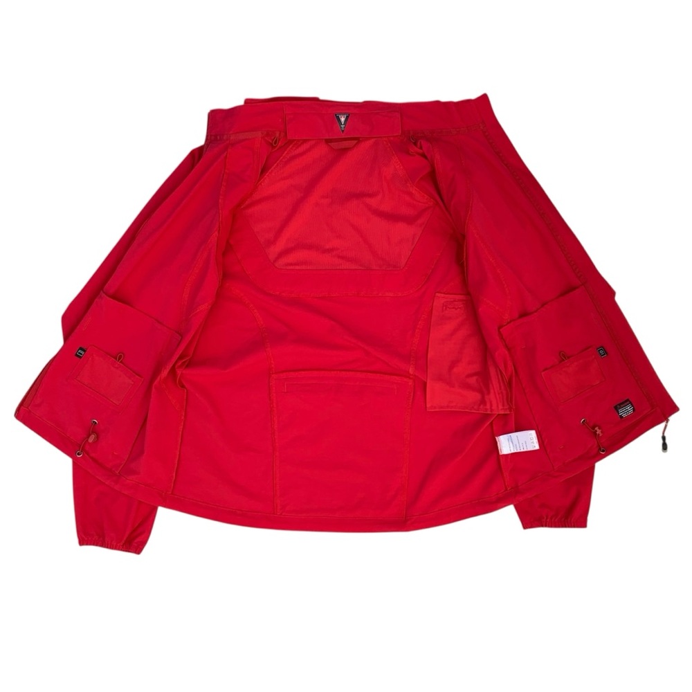 SCOTTeVEST Red Kelly Convertible TEC Jacket Vest ~ Women’s Large - Picture 6 of 15